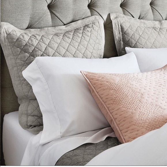 Pottery Barn Bedding Pottery Barn Euro Shams Color Flagstone Nwot